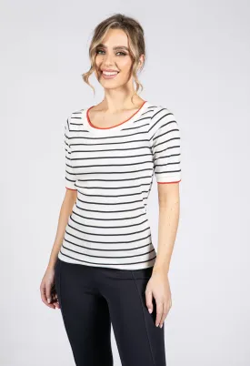 100% Organic Cotton Stripe Tee