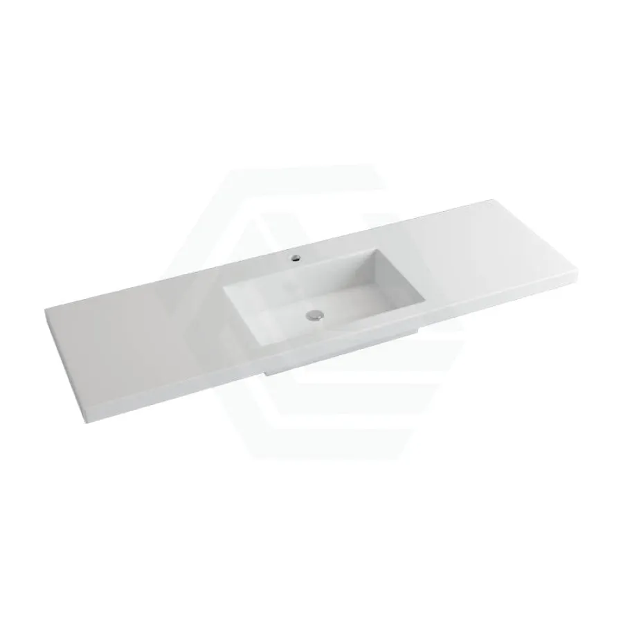 1500x465x135mm Poly Top for Bathroom Vanity Single Bowl 1 Tap hole NO Overflow