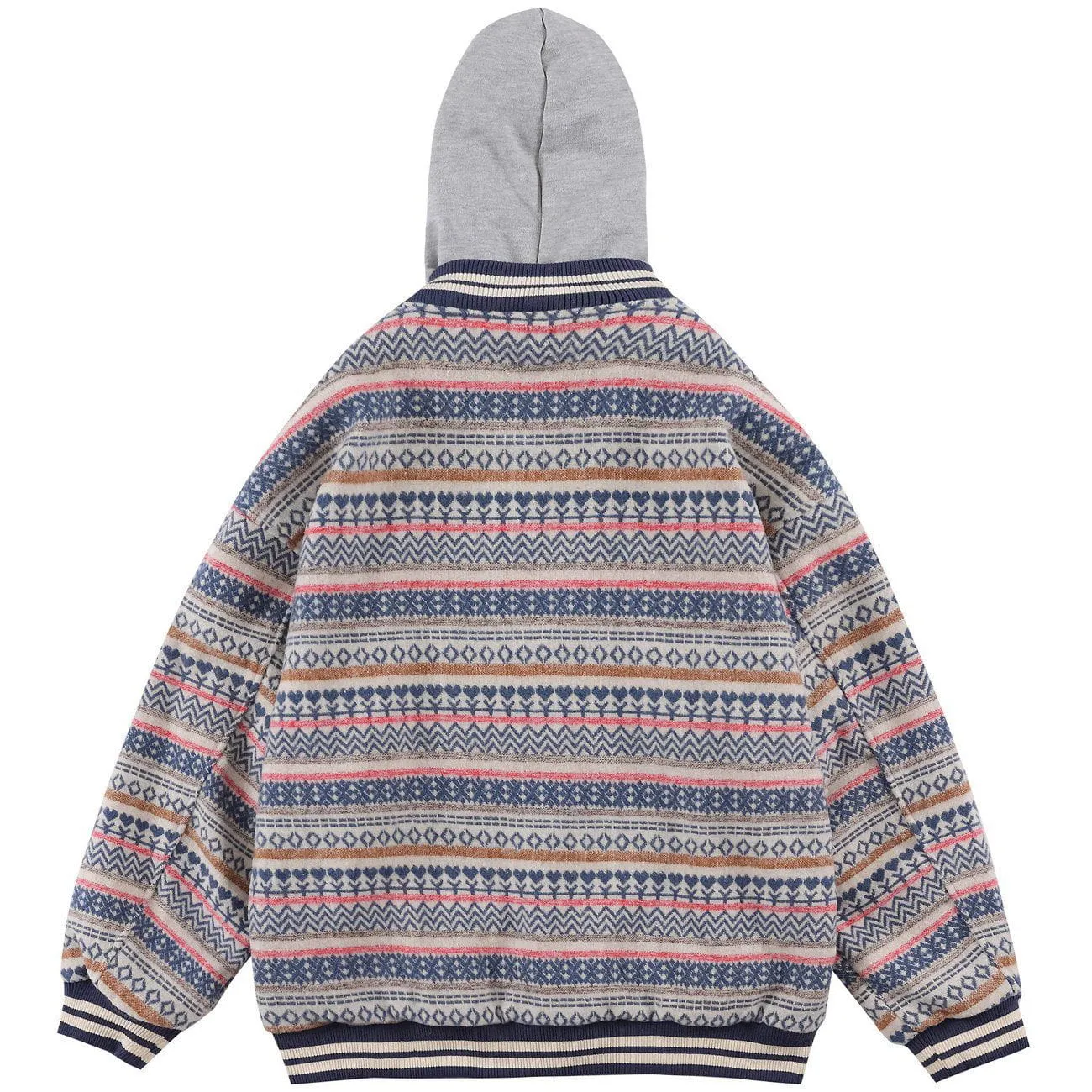 AlanBalen® - Colorful Knit Hoodie