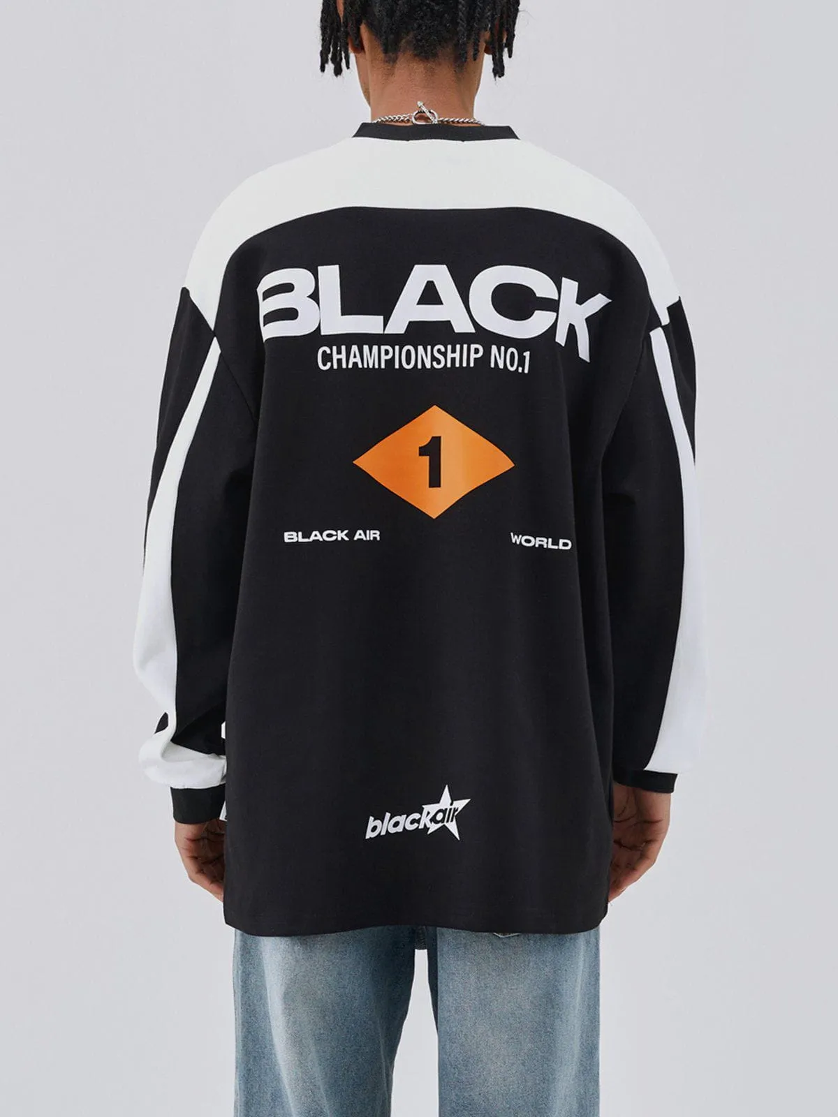 AlanBalen® - Contrast BLACKAIR Sweatshirt