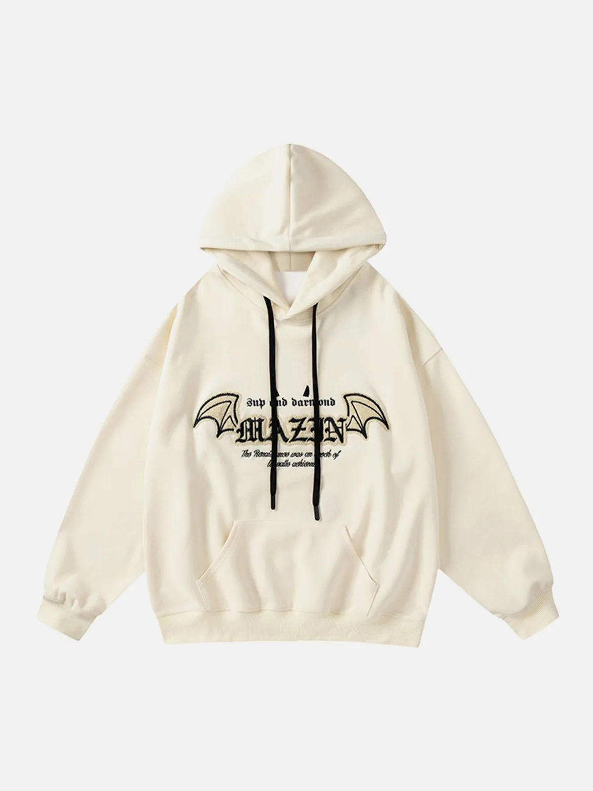 AlanBalen® - Devil's Wings Embroidery Hoodie