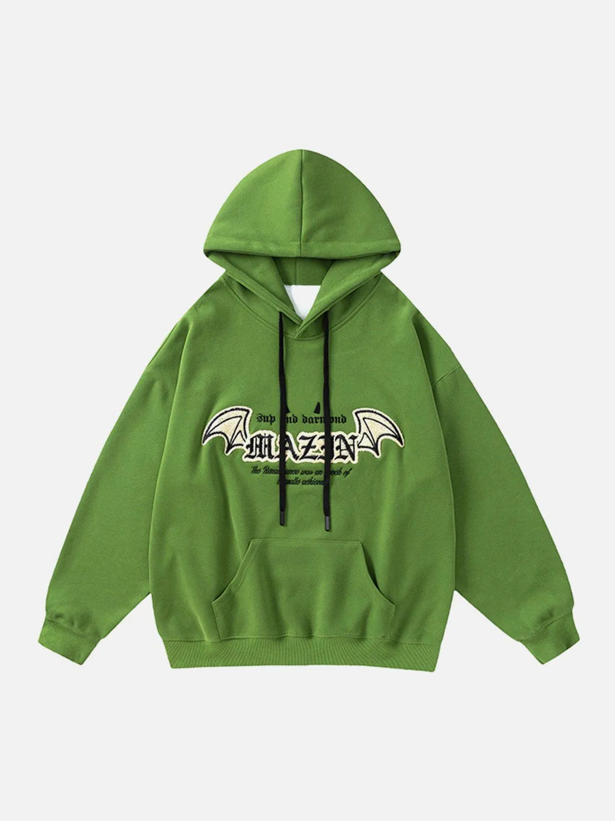 AlanBalen® - Devil's Wings Embroidery Hoodie