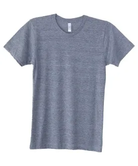 Athletic Grey - Unisex triblend short sleeve track tee