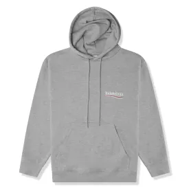 Balenciaga Political Grey Hoodie