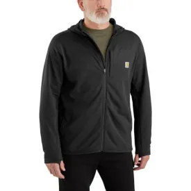 Carhartt Men's Force® Relaxed Fit FastDry® Zip Hooded Long Sleeve T-Shirt