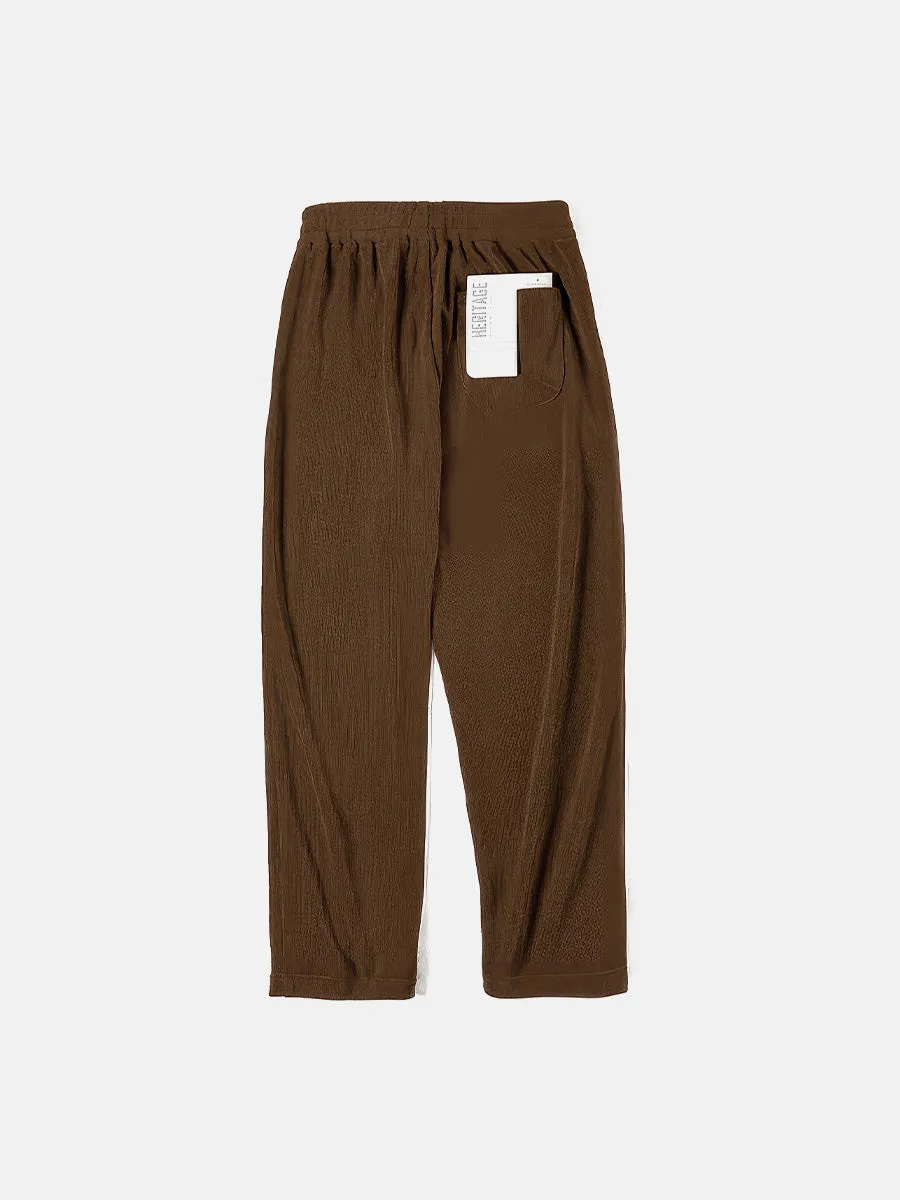 Chenille Non-iron Drapey Smart Pants