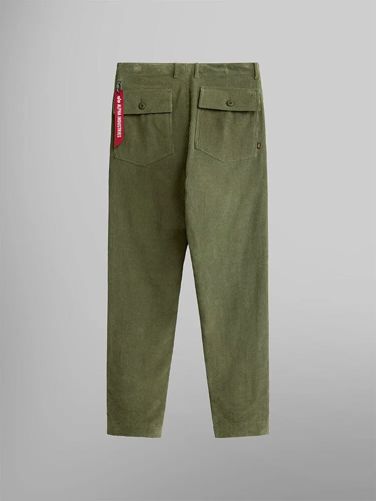 CORDUROY FATIGUE PANT