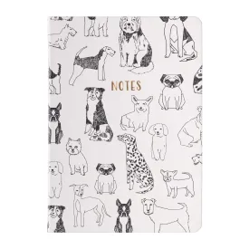 Eccolo A5 'Pooches Galore' Lined Soft Cover Journal