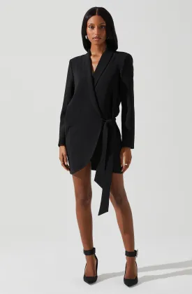 Graciela Wrap Blazer Mini Dress