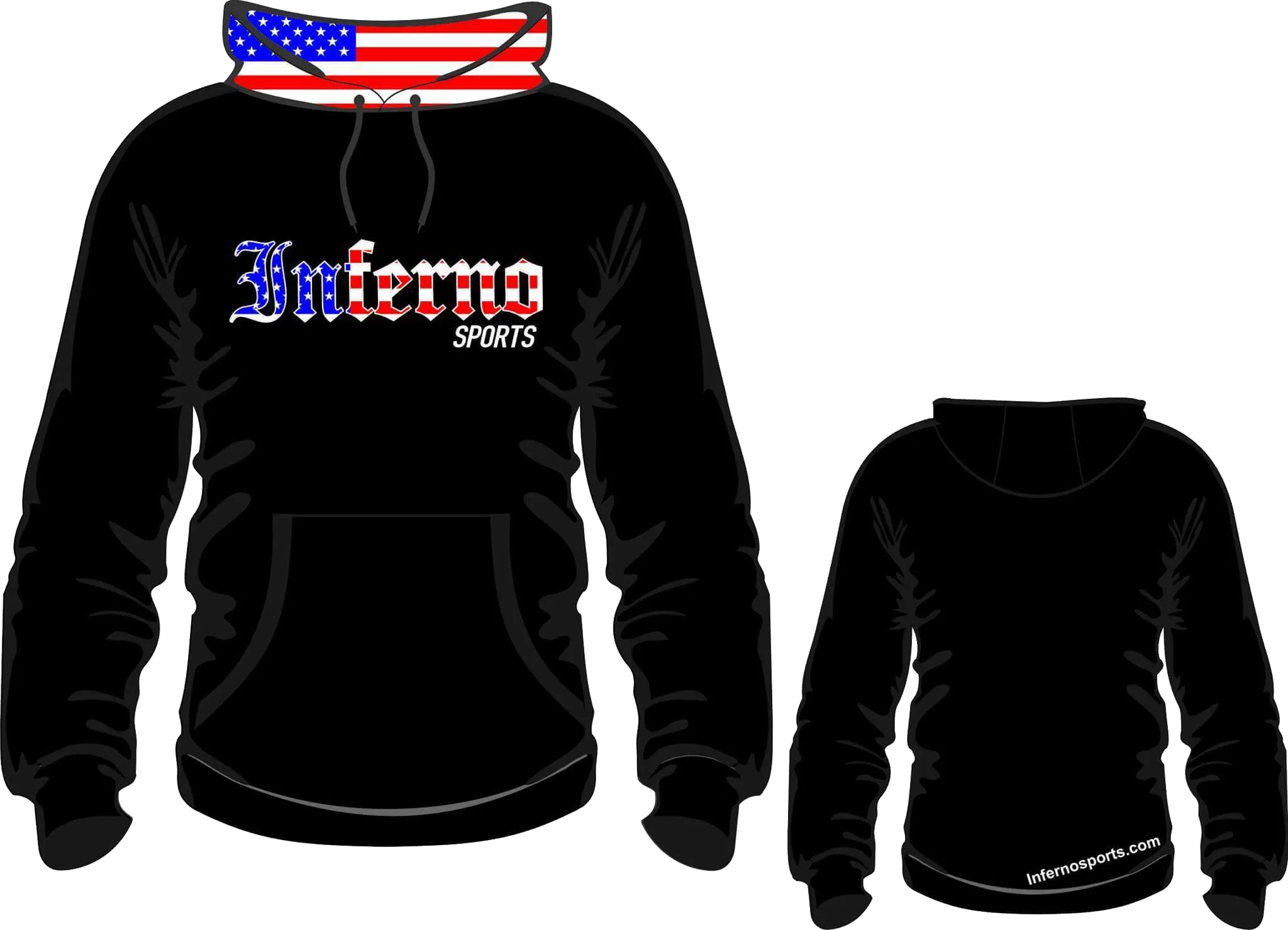 Inferno Sports 'Merica Hoodies