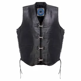 Johnny Reb Capricorn Leather Motorcycle Vest JRV10001 Specials