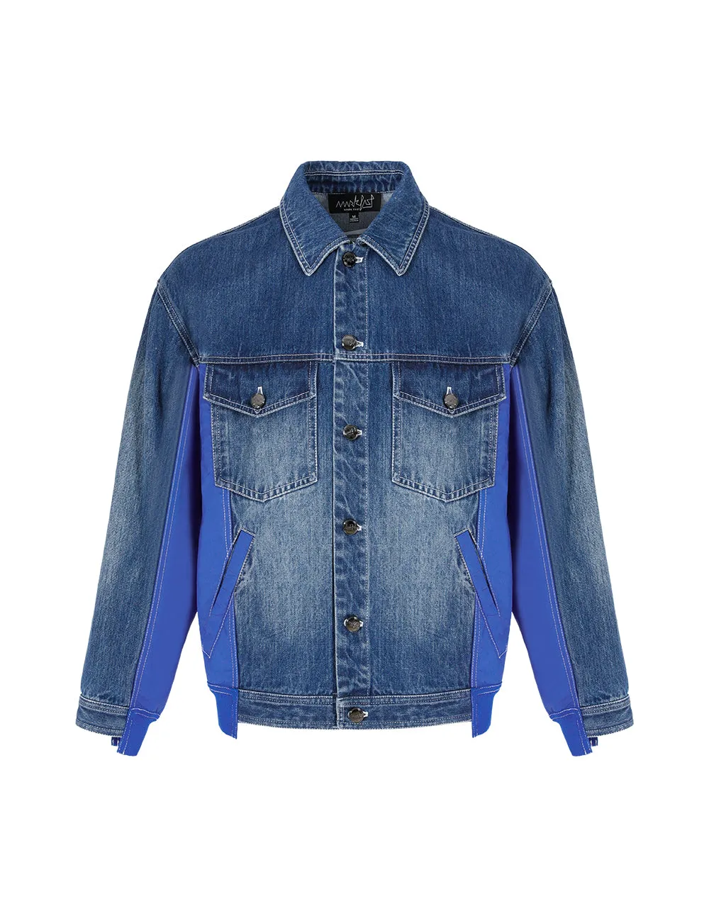 MARK FAST Men Washed Denim Jacket