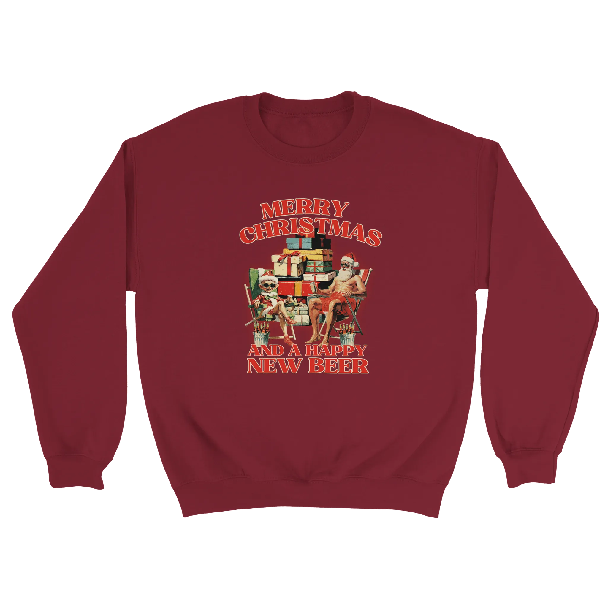 Merry Christmas and a Happy New Beer - Sweatshirt