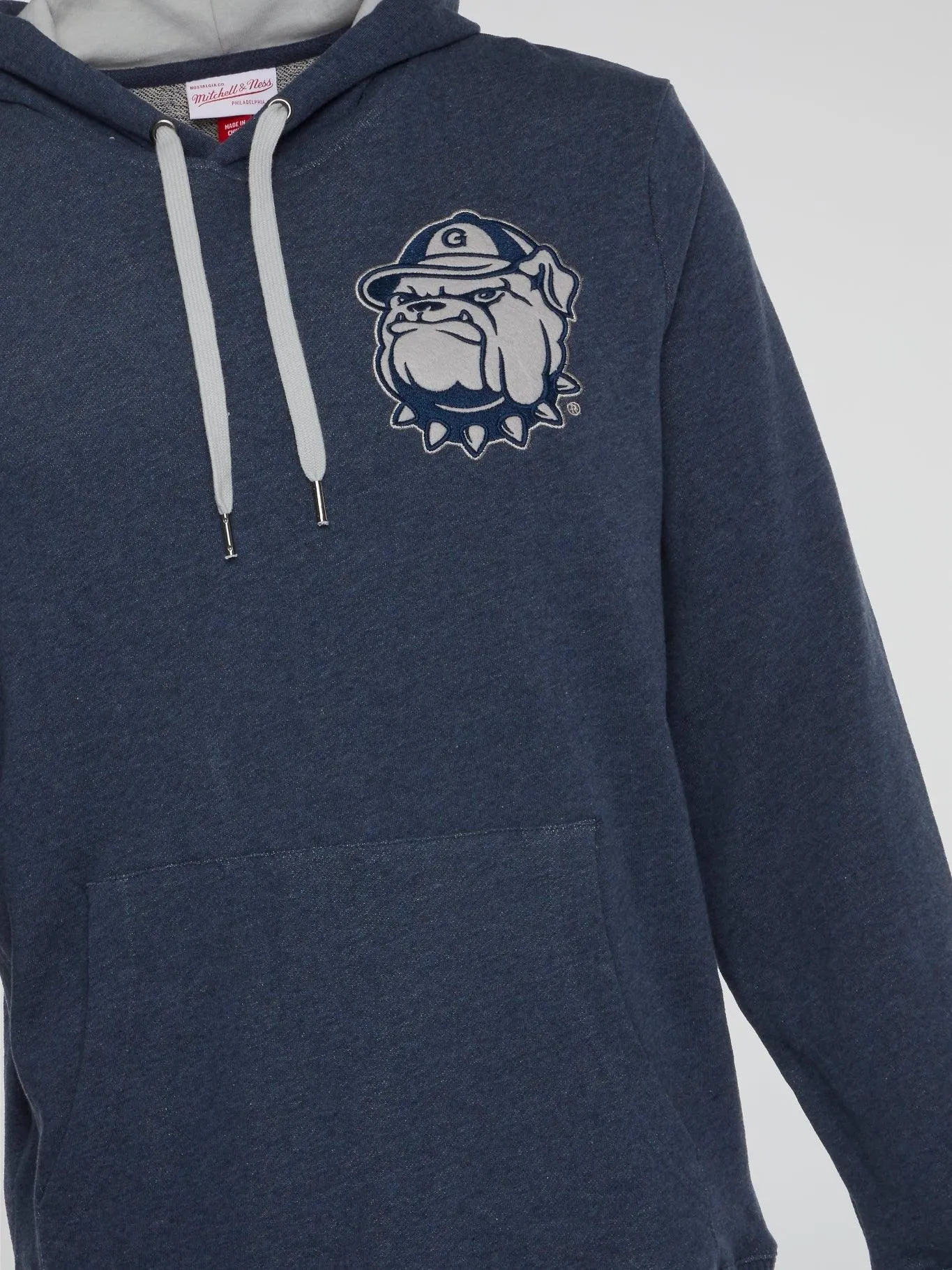 Mitchell and Ness - NCAA Classic French Terry Hoody Georgetown - Navy