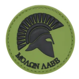 Molon Labe Spartan Patch Green