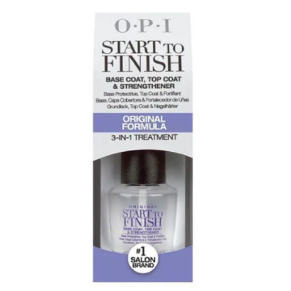 OPI 3-In-1 Start To Finish Base Coat, Top Coat, & Strengthener