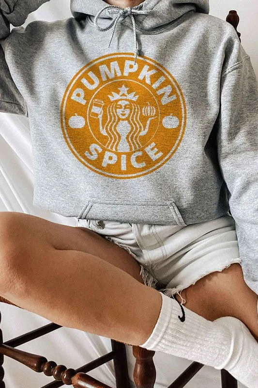 PUMPKIN SPICE GRAPHIC HOODIE