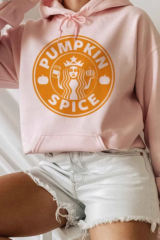 PUMPKIN SPICE GRAPHIC HOODIE