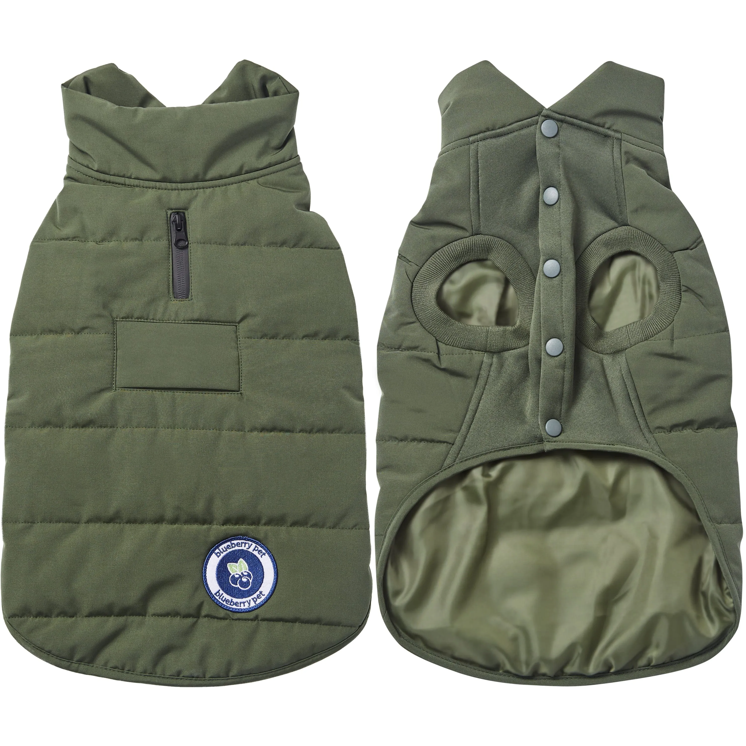 Windproof Waterproof Quilted Dog Puffer Jackets